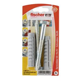 fischer Dübel SX 14x70 S mit Schraube