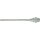 Verlängerungsdüse, Bohrung 3,0 mm, MS vern., 150 mm lang  gerade