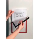 Magnetrahmen DIN A4 rot magnethaftend 5St./Btl.DURABLE