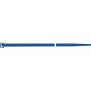 Kabelbinder L.280mm B.4,5mm PA 6.6 blau 100St./Btl.SAPISELCO
