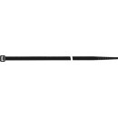 Kabelbinder L.100mm B.2,5mm PA 6.6 schwarz...