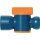 Absperrventil Gr. 1/2 ” m. IG Btl. m. 2 St. Loc-Line