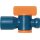 Absperrventil Gr. 1/4 ” m. IG Btl. m. 2 St. Loc-Line