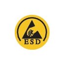 Sicherheitssandale Rene2 Gr.42 blau/gelb Mikrofaser/Mesh S1P SRC ESD EN 20345