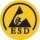 Sicherheitsschuh Harris Gr.46 schwarz Leder S3 SRC ESD EN20345 Baak