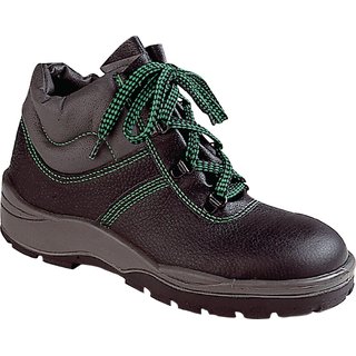 Sicherheitsstiefel Gr. 39 schwarz/grau Leder S3 SRA EN20345