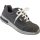 Damensicherheitsschuh Sandra Gr. 37 grau,weiß abg. Leder S1P SRC EN20345