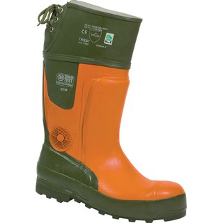 Forstsicherheitsstiefel Ulme Gr.44 oliv/orange Naturkautschuk