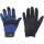 Kunstlederhandschuhe Master Gr.11 schwarz/blau Kunstleder