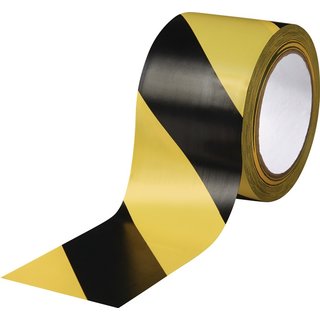 Bodenmarkierungsband Easy Tape PVC schwarz/gelb L.33m B.75mm Rl.ROCOL