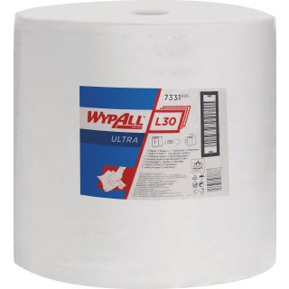 Wischtuch WYPALL L30 7331 L380xB370ca.mm weiß 3-lagig 1000 Tü./Rl.
