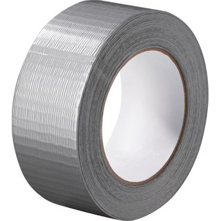 Gewebeband silber L.50m B.48mm Rl.PROMAT