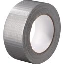 Gewebeband silber L.50m B.48mm Rl.TECWERK
