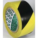 Bodenmarkierungsband F33 PVC schwarz/gelb L.33m B.50mm...