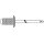 Blindniet PolyGrip® Nietschaft dxl 4,8x10,0mm Alu/Stahl 50 St.GESIPA
