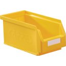Sichtlagerkasten L290xB140xH130mm PE gelb KAPPES