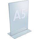 Tischaufsteller DIN A5 Acryl transp.freistehend