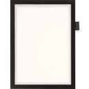 Magnetrahmen DIN A4 schwarz selbstklebend,Front offen 1St./Btl.DURABLE