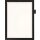 Magnetrahmen DIN A4 schwarz selbstklebend,Front offen 1St./Btl.DURABLE