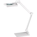 LED-Lupenleuchte Glaslinse 190,5mm (7,5?) Standfuß...