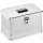 Aluminiumbox L432xB335xH275mm 29l m.Klapphebelverschlüssen m.Bohrungen