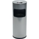 Kombiascher Ø250xH630mm silber Stahlbl.DURABLE
