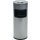 Kombiascher Ø250xH630mm silber Stahlbl.DURABLE