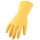 Chemiehandschuh Gr.9 gelb EN 388,EN 374 PSA III ASATEX