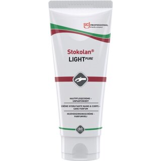 Hautpflegecreme Stokolan® Light PURE 100 ml duft-/farbstofffrei Tube