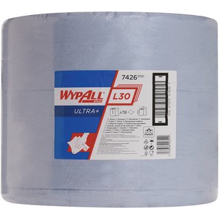 Putztuch WYPALL L30 ULTRA 7426 L380xB330ca.mm blau Rl.