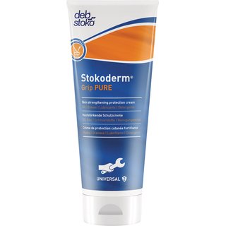 Hautschutzcreme Stokoderm Univ.PURE 100ml unparfmiert wei Tube STOKO