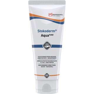 Hautschutzcreme Stokoderm® Aqua PURE 100ml silikon-/parfümfrei STOKO