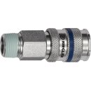 Schnellverschlusskupplung DN 7,8 AG STA Gew.R 1/4 Zoll...