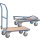 Plattformwagen Ladeflächen L720xB450mm STA taubenblau Trgf.250kg PROMAT