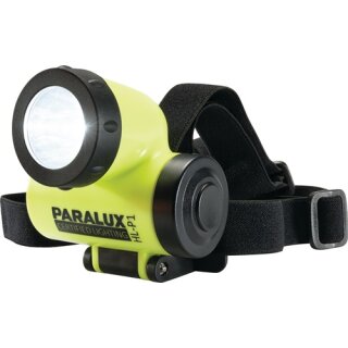 LED-Kopfleuchte PARALUX® HL-P1 4,5 V f.Batterien 4xAAA Micro 3 W 4xAAA Micro
