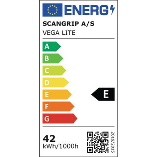 LED-Strahler VEGA 48 W 6000 lm 5m H07RN-F 3x1,5mm IP54 SCANGRIP