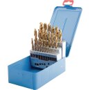 Spiralbohrersatz DIN 338 TypN D.1-10x0,5mm HSS TiN...