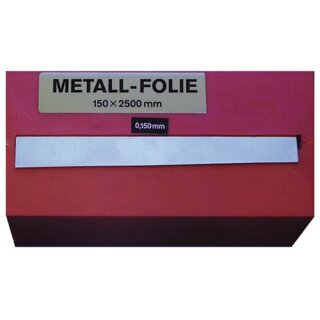 Metallfolie D.0,400mm STA L.2500mm B.150mm