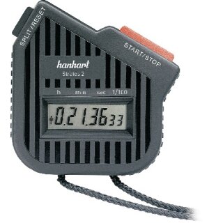 Stoppuhr Stratos 2 1/100 Sek.dig.HANHART