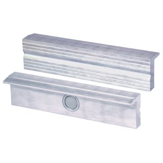 Schraubstockschutzbacke TYP N f.Backen-B.125mm Rillenprofil Alu.HEUER