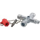 Schaltschrankschlüssel Doublehead Key 11 Funktionen...