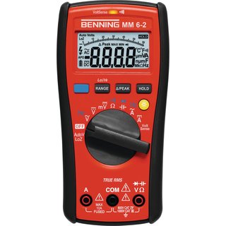 Multimeter MM 6-2 0,000 V -1000 V AC/DC TRUE RMS BENNING