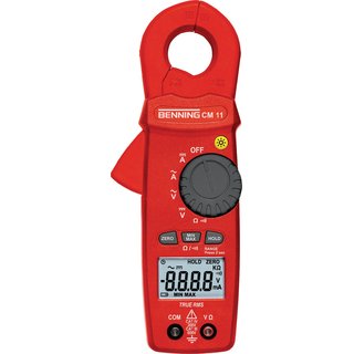 Stromzangenmultimeter CM 11 0,1 mA-20 A AC,0,1 mA-10 A DC CAT IV 300 V BENNING