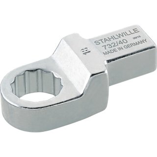 Ringeinsteckwerkzeug 732/40 19 SW 19mm 14x18mm CR-A-STA STAHLWILLE