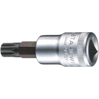 Steckschlüsseleinsatz 54 X 1/2 Zoll Innen-Vielzahn M5 L.60mm STAHLWILLE