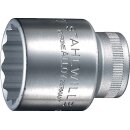 Steckschlüsseleinsatz 50 1/2 Zoll 12-kant SW 27mm...
