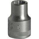 Steckschlüsseleinsatz 45 3/8 Zoll 12-kant SW 8mm...