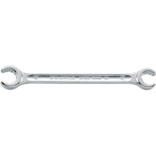 Doppelringschlüssel OPEN-RING 24 19x22mm 230mm m.Doppel-6kant STAHLWILLE