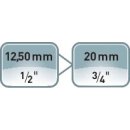 Vergrößerungsstück 50850-1501 Antr.1/2 Zoll Abtrieb 3/4 Zoll L.50mm HEYTEC