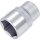 Steckschlüsseleinsatz 900 1/2 Zoll 6-kant SW 24mm L.44mm HAZET